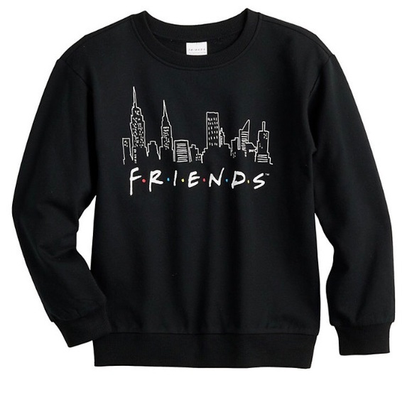 FRIENDS Fleece Crewneck Girls M - Picture 5 of 9